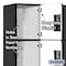 Salsbury Industries 4 Tier Designer Locker, 54"Wx76"Hx18"D, 12 Door, Black 18-24368BLK - alternate 6